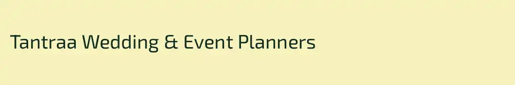 Tantraa Wedding & Event Planners